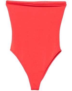 Roberta Einer X Kiss 'N Thrill Matilda Strapless Swimsuit - Red