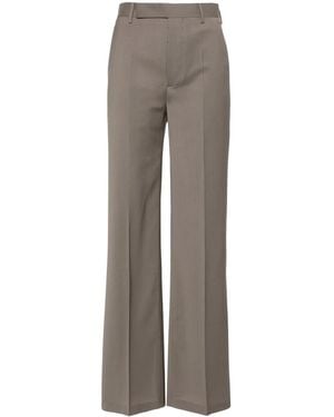 Rick Owens Dietrich Straight-Leg Pants - Gray