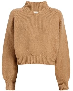 KHAITE Cain Sweater - Natural