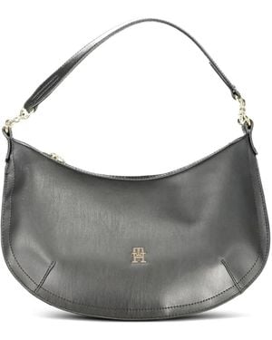 Tommy Hilfiger Logo-Plaque Tote Bag - Gray