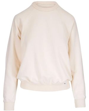 Mother Raglan-Sleeve Jumper - White