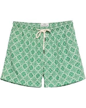 Peninsula Costume Da Bagno Con Coulisse - Verde