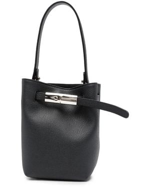 Longchamp Xs Le Smart Bucket Bag - Black