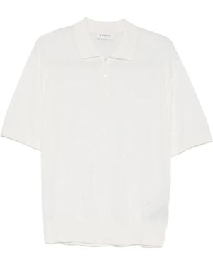 Laneus Embroidery Polo Shirt - White
