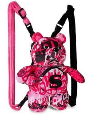 Sprayground Mini Afterglow Skyglow Bear Cub Backpack - Pink