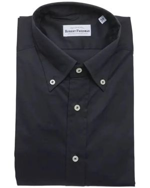 Robert Friedman Button-Down Overhemd - Blauw