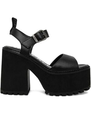 Buffalo 120 Mm Killah Sandalen - Zwart