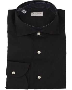 Sartorio Napoli Cotton Shirt - Black