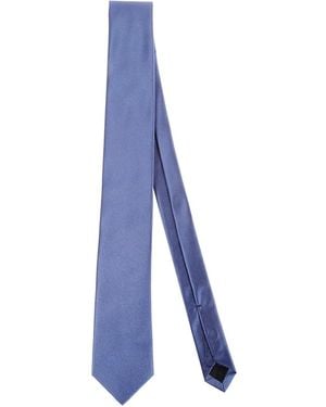 Errico Formicola Tailored Silk Tie - Blue