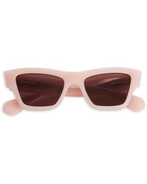 Jil Sander Cat-Eye Frame Sunglasses - Brown