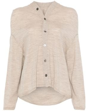 Comme des Garçons Wool Cardigan - Natural