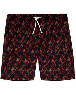 Orlebar Brown Short Devlin À Fleurs - Purple