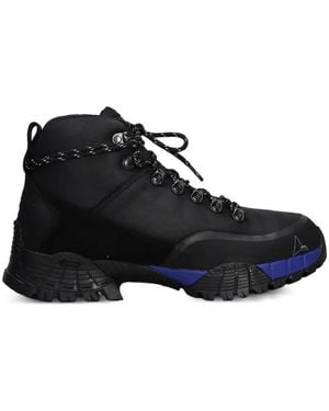 ROA X Fragment Andreas Leather Boots - Black