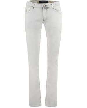 Hand Picked Vaqueros Orvieto slim - Gris