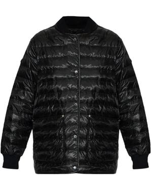 Moose Knuckles Transit Quilted Button-Fastening Jacket - Black