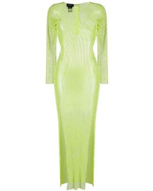Santa Brands Vestido De Manga Larga - Verde