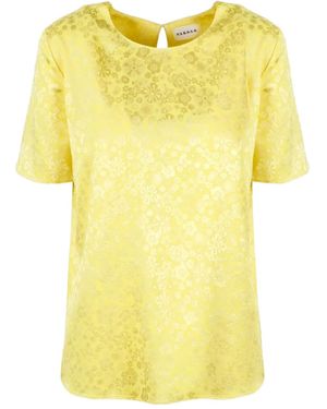 P.A.R.O.S.H. Floral-Motif Blouse - Yellow