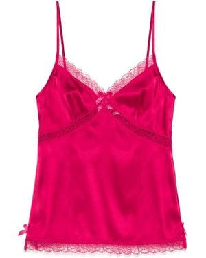 Agent Provocateur Gisele Pyjama-Oberteil - Pink
