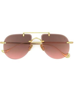 Eyepetizer Chiaia Pilot-Frame Sunglasses - Pink