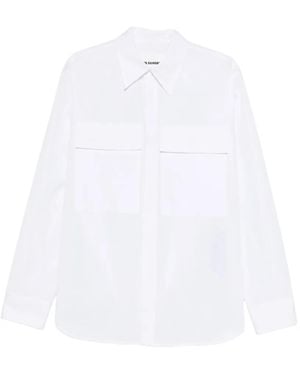 Jil Sander Chest-Pocket Shirt - White