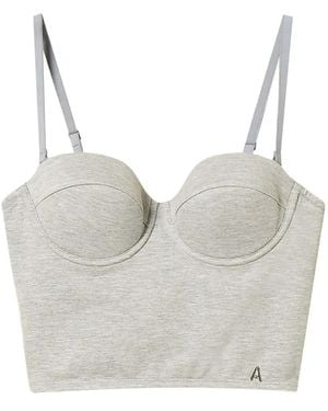 Twinset Sleeveless Tank Top - Gray