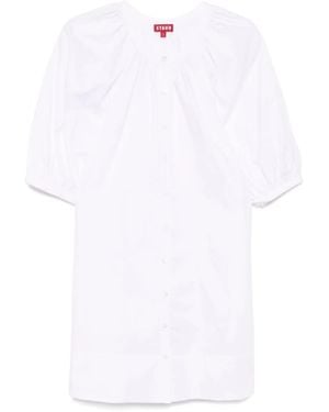 STAUD Vincent Dress - White