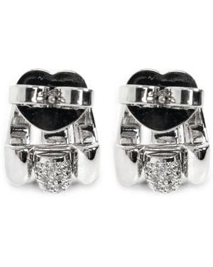 Kate Spade Crystal-Embellished Earrings - White
