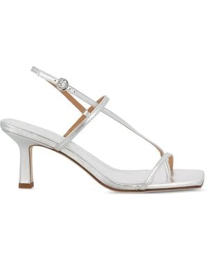 Aeyde Elise Nappa Leather Laminated - White