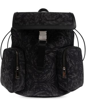 Versace Barocco バックパック - ブラック