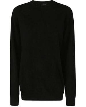 Wardrobe NYC Pullover mit rundem Ausschnitt - Schwarz
