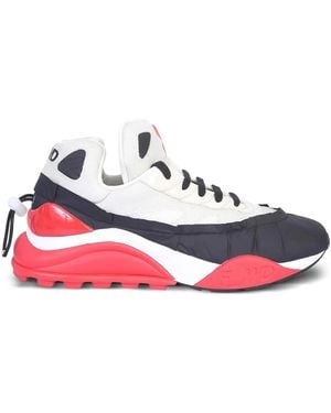 F_WD Padded Nylon Trainers - White