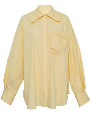 Enfold Long Sleeve Shirt - Yellow