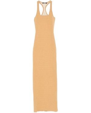 Jacquemus La Scala Maxi Dress - Brown