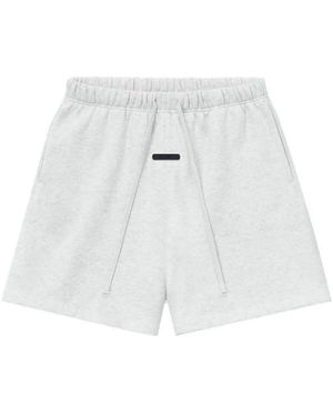 Fear Of God Drawstring Track Shorts - White