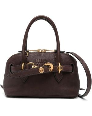Miu Miu Sac À Bandoulière Aventure - Noir