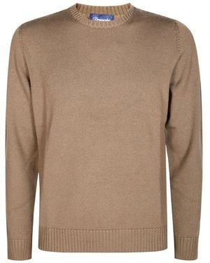 Drumohr Maglia Long-Sleeves Sweater - Brown