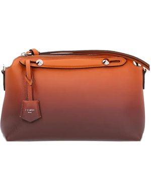 Fendi Medium By The Way Soft leather shoulder bag - Orange
