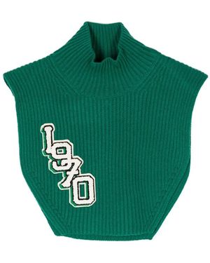 KENZO 1970 タートルネック ネックウォーマー - グリーン