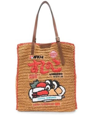 Anya Hindmarch Sushi No Ko Tote Bag - Red