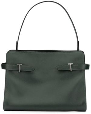 Le Tanneur Large Emie Strap Shoulder Bag - Green