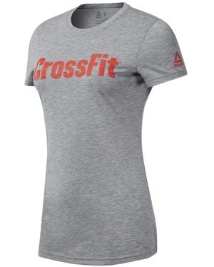 Reebok Crossfit Fef Speedwick T-Shirt - Grey