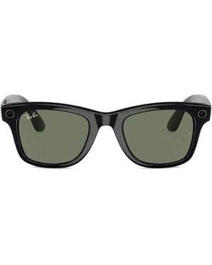 Ray-Ban Gafas de sol con montura rectangular - Verde