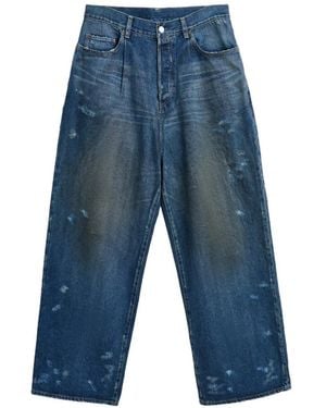 Ssstein Vaqueros Estilo Baggy - Azul