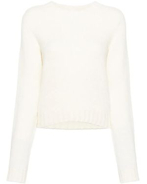 Palm Angels Jersey Con Logo Redondeado - Blanco