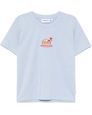 Chocoolate Graphic T-Shirt - Blue