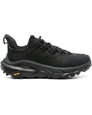Hoka One One Kaha 2 Suede Trainers - Black