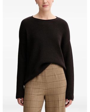 Marc O' Polo Boat-Neck Jumper - Black