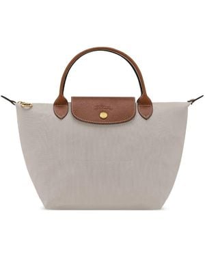 Longchamp Le Pliage Leather-Trim Tote Bag - Multicolour