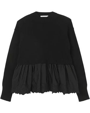Cecilie Bahnsen Bera Cashmere Jumper - Black