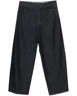 Max Mara Patch-Pocket Wide-Leg Jeans - Blue